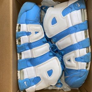 Nike air uptempo university blue size 11